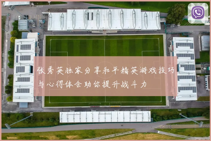 张秀英独家分享和平精英游戏技巧与心得体会助你提升战斗力